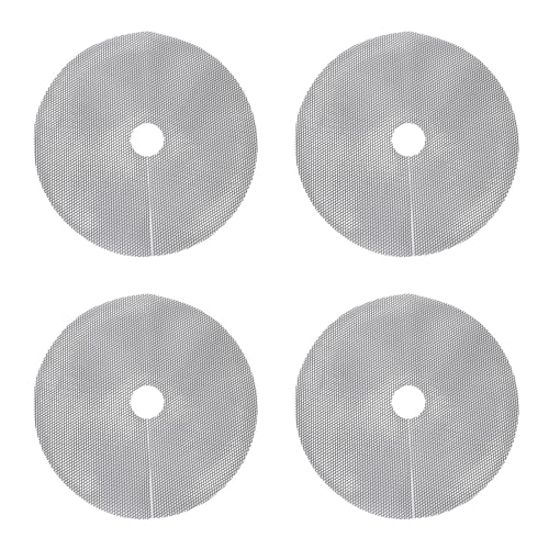 Mumusuki Pflanzentopf Gitter Katze Grabstopper, Stoppt Haustiere Eichhörnchen, Cassable zu Größe Wetterfestem Polyethylen -Gartenblüten Schutz Im Freien (40 cm 4pcs) von Mumusuki