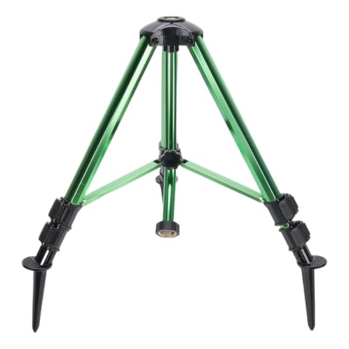 Mumusuki Schwere Automatische Rotierende Rasensprinkler mit Messingdüse Metallstativ Basis Große Flächenabdeckung für Garten und Rasen von Mumusuki
