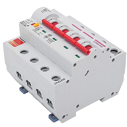 Smart WiFi Circuit Breaker Phone App Remote Switch PA66 -DM Flammesheilmittel -Cover AC220V für die Sicherheit zu Hause (4P 25A) von Mumusuki