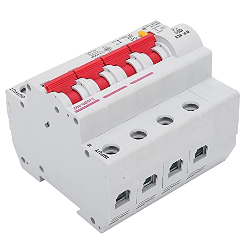 Smart WiFi Circuit Breaker Phone App Remote Switch PA66 -DM Flammesheilmittel -Cover AC220V für die Sicherheit zu Hause (4P 63A) von Mumusuki