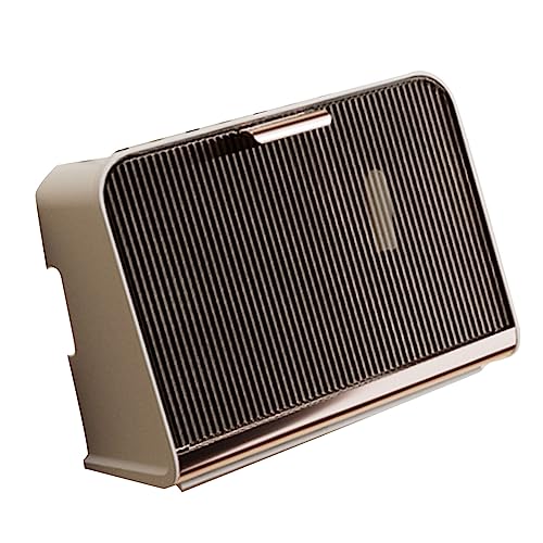 Wandmontierte WLAN-Router-Aufbewahrungsbox mit Deckel, Großes Fassungsvermögen Router Regal aus PP- und PET, Multimedia Ablage für Zuhause, Hotel, Büro (Beige, 30x12x22cm) von Mumusuki