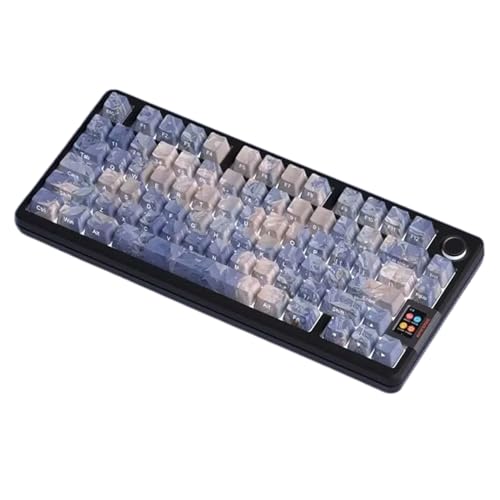 135 Tasten Doppel Schuss PBT Tastenkappen Blume Tastenkappen Set Seitlicher Druck Hintergrundbeleuchtung Tastenkappen Für Mechanische Tastatur Double Shot PBT Tastenkappen von Mumuve