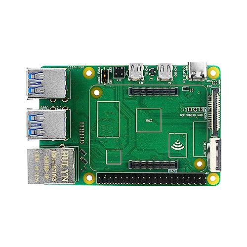 CM4 auf PI4B Adapterplatine Computermodul Micro-USB 3.0 1000M Ethernet-Schnittstelle CM4-PI 4B für 4B Rechenmodul 4 Lite/eMMC von Mumuve