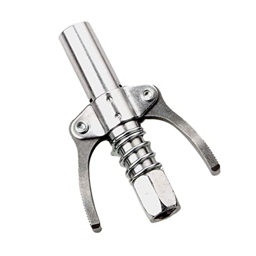 Durable Grease Coupler Lock Nozzle for Manual Pneumatic Electric Grease Coupler Quick Release Grease NPTI/8 10000PSI 90 Degree Grease Coupler Lock Lube Low Profile Cap Locking Kit Adapter Durable Grease Coupler Lock Nozzle for Manual Pneumatic Electric Grease Coupler Quick Release Grease NPTI/8 10000PSI 90 Degree Grease Coupler Lock Lube Low Profile Cap Locking Kit Adapter von Mumuve