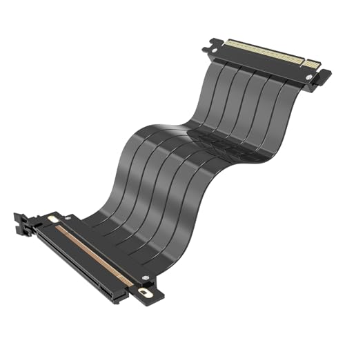 GPU Vertical Bracket RiserCable 90°/180° GPU Extension Line Shielded Computer PCIe3.0 X16 VGA Card Bracket Mount Full Speed Pcie3.0 Graphics Card GPU Extension Cable GPU Vertical Bracket RiserCable 90°/180° GPU Extension Line Shielded Computer PCIe3.0 X16 VGA Card Bracket Mount Full Speed Pcie3.0 Graphics Card GPU Extension Cable von Mumuve