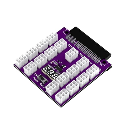 Minings Netzteil-Adapter, Konverter-Platine, 12 V, Breakout-Board für Power Minings Breakouts-Board Minings Netzteil-Adapter, Konverter-Platine, 12 V, Breakout-Board für Power Minings Breakouts-Board von Mumuve
