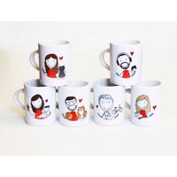 Personalisierte Kaffeetasse Aus Keramik, Originelle Geschenkidee Personalisierte Kaffeetasse Aus Keramik, Originelle Geschenkidee von Munabo