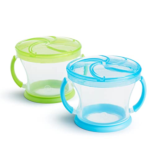Munchkin 2er Set Snackfänger blau/grün von Munchkin