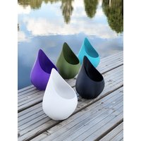 Outdoor Pflanzentopf Korb An Der Wand Befestigter, Leichter Tropfen-Pflanzer, Modernes Design-Pflanzengefäß, Hängender Runder Pflanzenbehälter Outdoor Pflanzentopf Korb An Der Wand Befestigter, Leichter Tropfen-Pflanzer, Modernes Design-Pflanzengefäß, Hängender Runder Pflanzenbehälter von MundiDesignLab