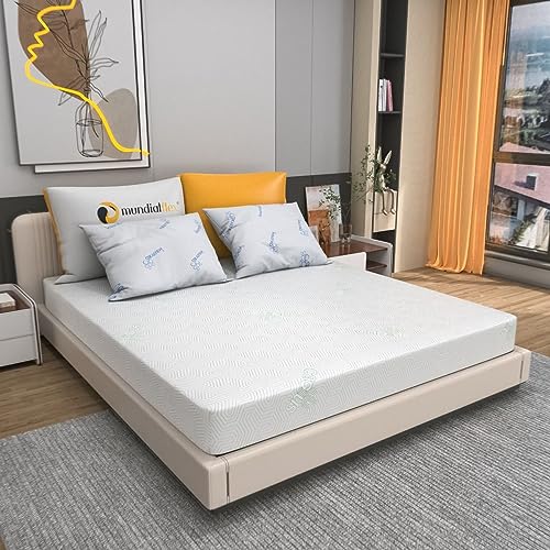Mundialflex Kactus4stratiH24_160 x 190 x 24, Memory-Schaum, 160 x 190 cm, Doppelbett von Mundialflex