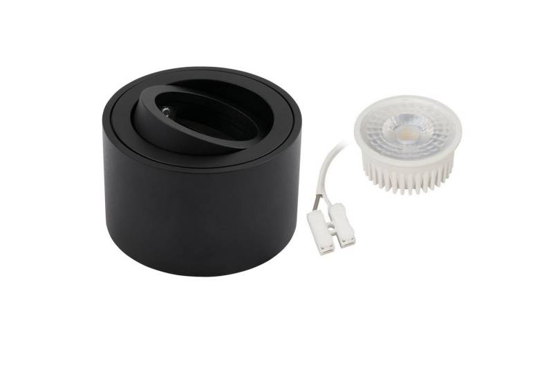 Mundotec Deckenleuchten Deckenleuchte Spotlight in Schwarz weiß oder Edelstahl mit oder ohne, Kaltweiß, Schwarz von Mundotec