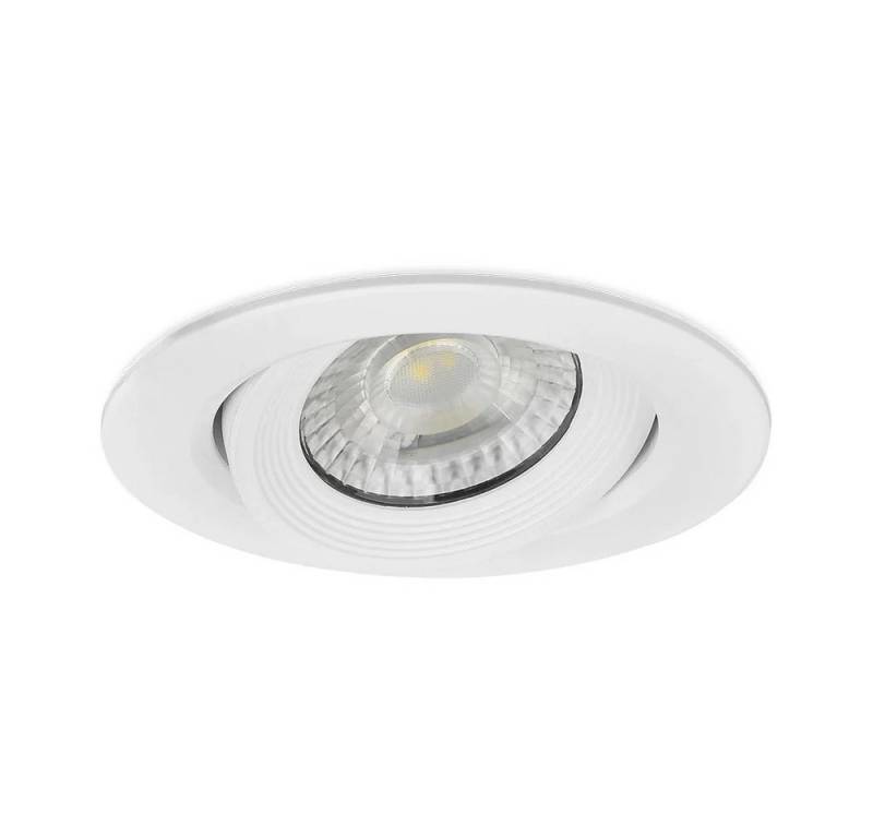 Mundotec LED Einbauleuchte LED Einbauspot Einbaustrahler 5W rund IP40 schwenkbar Ø7,0 cm von Mundotec