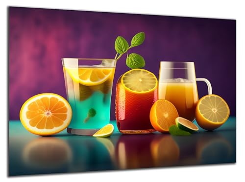 Munera Design - Bild 30x40 - Citrus Cocktails - Wand-Bilder Küche Ess-Zimmer von Munera Design
