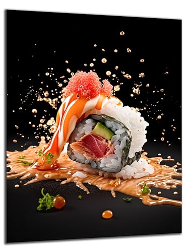Munera Design - Bild 30x40 - Sushi kreativ - Wand-Bilder Küche Ess-Zimmer von Munera Design