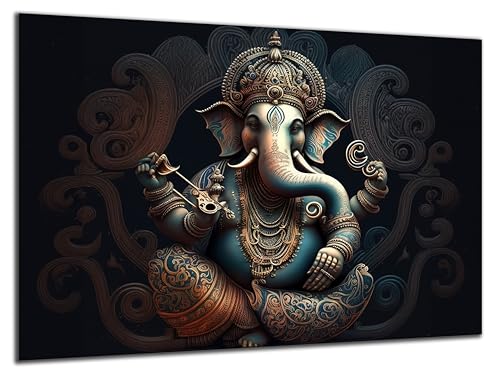 Munera Design - Bild 40x60 - Ganesha Symbol - Wand-Bilder Wohnzimmer von Munera Design