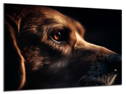Munera Design - Bild 56x84 - Hunde Portrait - Wand-Bilder Wohnzimmer von Munera Design