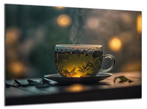 Munera Design - Bild 56x84 - Tasse Tee - Wand-Bilder Küche Ess-Zimmer von Munera Design