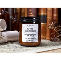 Royal Sorceress Duft Soja Kerze, Fantasy Inspiriert Handgemachte Kerze von MuninDiceandCandleCo
