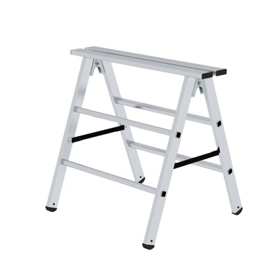 Arbeitsbock Aluminium klappbar810mm bis 150kg Spreizsicherung Arbeitsbock Aluminium klappbar810mm bis 150kg Spreizsicherung von Munk Günzburger Steigtechnik