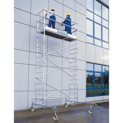 Fahrgerüst Arbeitshöhe 12500mm Plattform 750 x 3000mm Fahrgerüst Arbeitshöhe 12500mm Plattform 750 x 3000mm von Munk Günzburger Steigtechnik