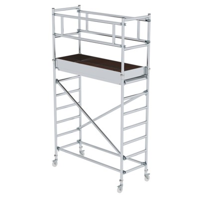 Fahrgerüst Arbeitshöhe 4200mm Plattform 750 x 1800mm Fahrgerüst Arbeitshöhe 4200mm Plattform 750 x 1800mm von Munk Günzburger Steigtechnik