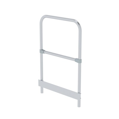 Geländer Treppe stirnseitig 45° B 600mm ALU von Munk Günzburger Steigtechnik