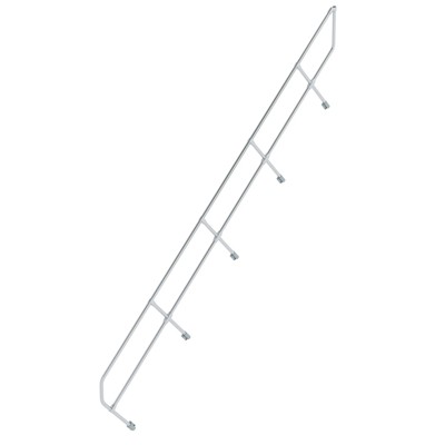 Handlauf Aluminium für Treppe 45° Stufenanzahl 17 von Munk Günzburger Steigtechnik