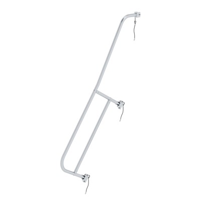 Handlauf steckbar für Podesttreppe 50103-51208 links, 7-8 Stufen von Munk Günzburger Steigtechnik