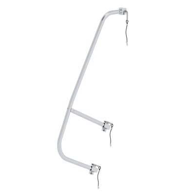 Handlauf steckbar für Podesttreppe 50103-51208 rechts, 5-6 Stufen von Munk Günzburger Steigtechnik