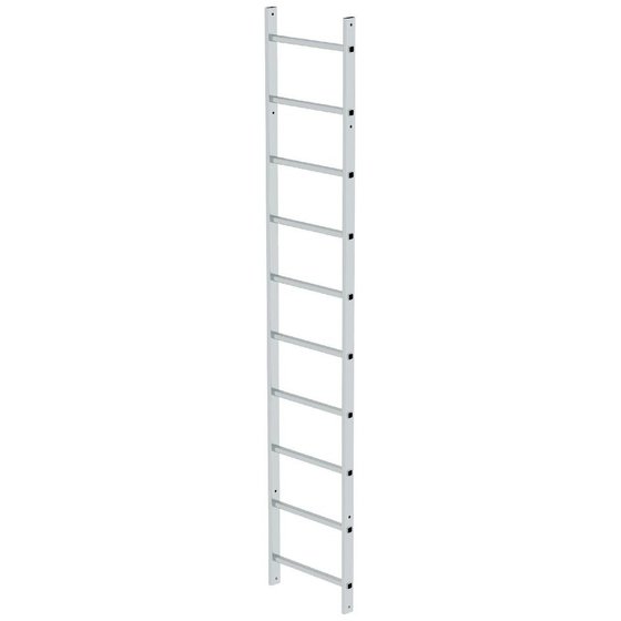 MUNK Günzburger Steigtechnik - Leiternteil, 10 Spr., L 2800mm, B 520mm, Aluminium blank von Munk Günzburger Steigtechnik