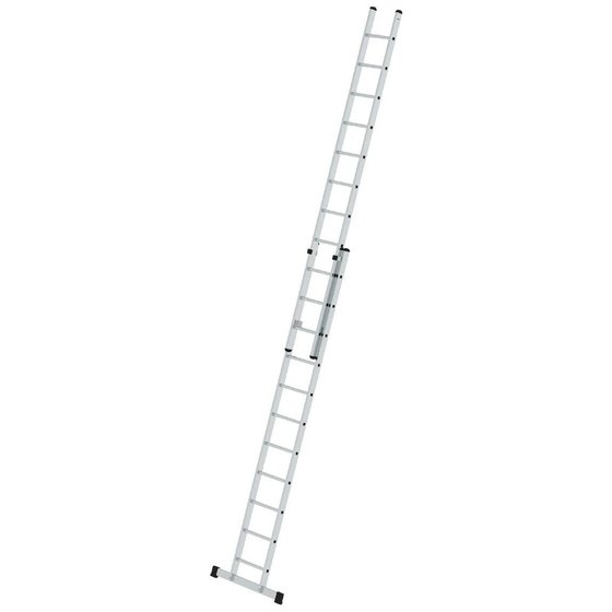 MUNK Günzburger Steigtechnik - Schiebeleiter 2x11 Sprossen, L eingefahren 3300mm, L ausgefahren 5500mm von Munk Günzburger Steigtechnik