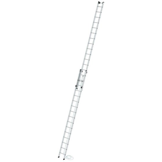 MUNK Günzburger Steigtechnik - Seilzugleiter Aluminium, 2x16 Sprossen, L ausgef. 4740mm, L eingef. 8340mm von Munk Günzburger Steigtechnik