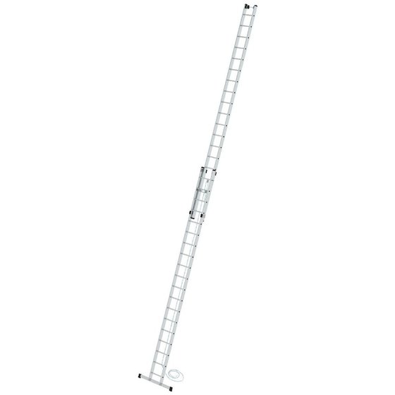 MUNK Günzburger Steigtechnik - Seilzugleiter Aluminium, 2x19 Sprossen, Länge 5500 - 9900mm von Munk Günzburger Steigtechnik