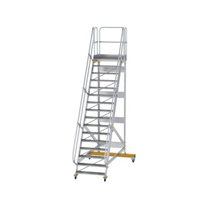Plattformtreppe, fahrbar 16 Stu. 60° 3880mm Breite Stufen 1000mm Anz.Lenkr. 2 Plattformtreppe, fahrbar 16 Stu. 60° 3880mm Breite Stufen 1000mm Anz.Lenkr. 2 von Munk Günzburger Steigtechnik