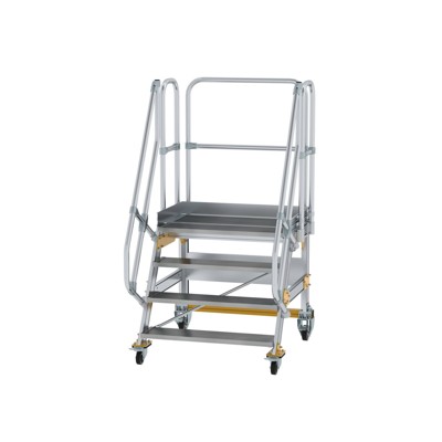 Plattformtreppe, fahrbar 4 Stu. 60° 970mm Breite Stufen 1000mm Anz.Lenkr. 2 Plattformtreppe, fahrbar 4 Stu. 60° 970mm Breite Stufen 1000mm Anz.Lenkr. 2 von Munk Günzburger Steigtechnik
