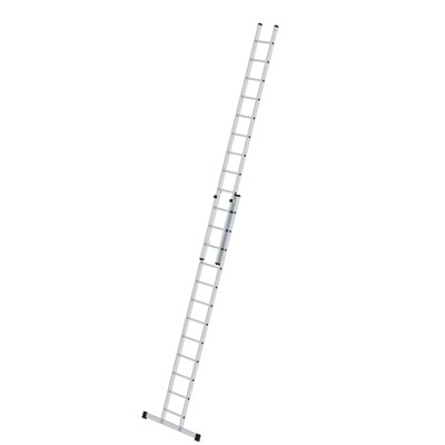 Schiebeleiter 2x12 Sprossen, L eingefahren 3620mm, L ausgefahren 6040mm Schiebeleiter 2x12 Sprossen, L eingefahren 3620mm, L ausgefahren 6040mm von Munk Günzburger Steigtechnik