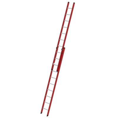 Seilzugleiter GFK, 2x10 Sprossen, L ausgefahren 3000mm, L eingefahren 5000mm von Munk Günzburger Steigtechnik