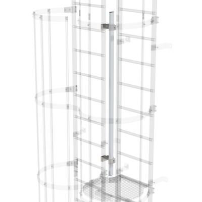 Sicherungsstrebe versetzt Steigleiter Aluminium blank Sicherungsstrebe versetzt Steigleiter Aluminium blank von Munk Günzburger Steigtechnik