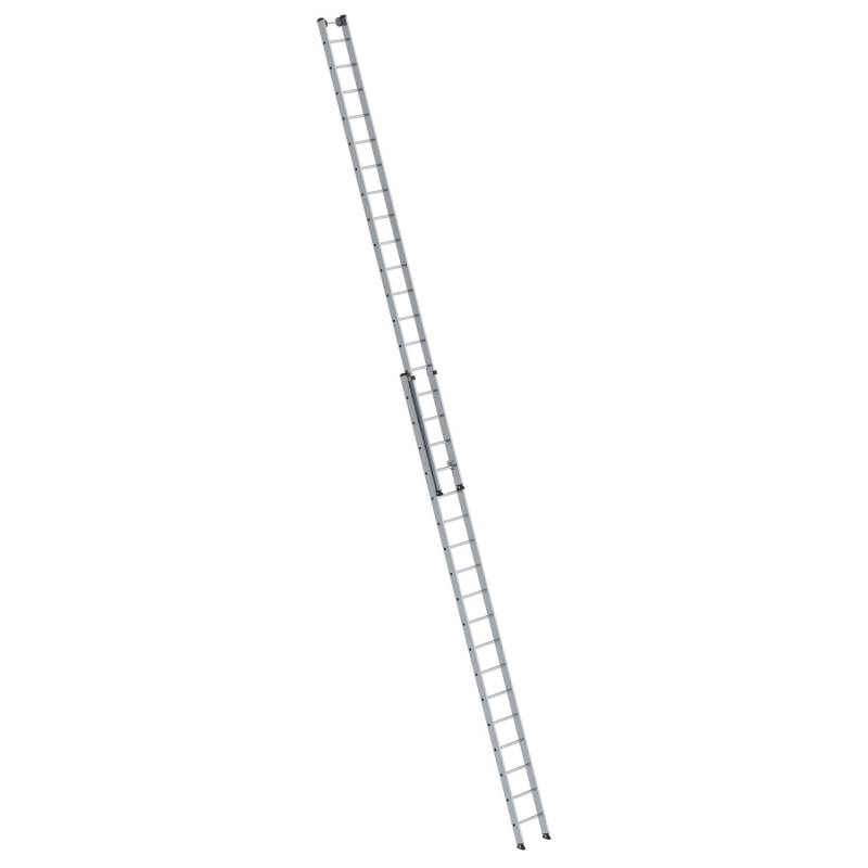 MUNK Aluminium-Schiebeleiter 2-teilig ohne Traverse 2x18 Sprossen von Munk Steigtechnik