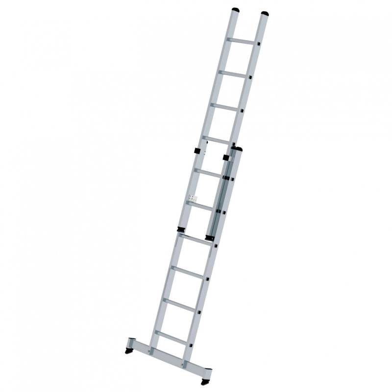 MUNK Schiebeleiter mit nivello-Traverse 2x6 Sprossen von Munk Steigtechnik