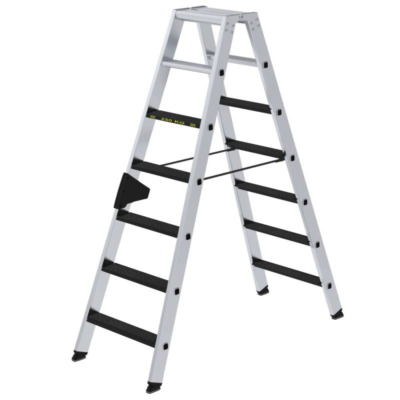 MUNK Stehleiter Beidseitig Begehbar mit Clip-Step R13 250kg 7 Stufen von Munk Steigtechnik