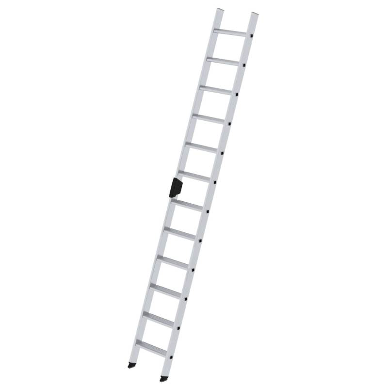 MUNK Stufenanlegeleiter mit Ergo-Pad ohne Traverse 12 Stufen von Munk Steigtechnik