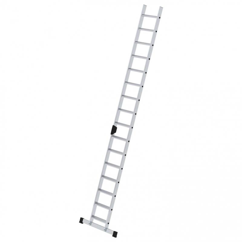 MUNK Stufenanlegeleiter mit Traverse und Ergo-Pad 16 Stufen von Munk Steigtechnik