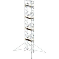 Munk Rollgerüst SG 0,75 x 1,80 m mit Ausleger Plattformhöhe 9,51 m Munk Rollgerüst SG 0,75 x 1,80 m mit Ausleger Plattformhöhe 9,51 m von MUNK