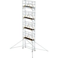 Munk Rollgerüst SG 0,75 x 2,45 m mit Ausleger Plattformhöhe 8,39 m Munk Rollgerüst SG 0,75 x 2,45 m mit Ausleger Plattformhöhe 8,39 m von MUNK