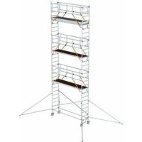 Munk Rollgerüst SG 0,75 x 3,0 m mit Ausleger Plattformhöhe 7,55 m von MUNK