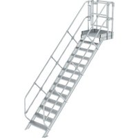 Munk Treppen-Modul Aluminium geriffelt 13 Stufen von MUNK