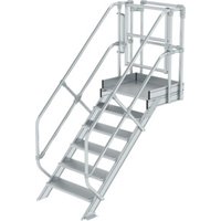 Munk Treppen-Modul Aluminium geriffelt 6 Stufen von MUNK