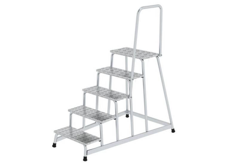 Munk Vielzweckleiter Arbeitspodest 50045 starr Handlauf 5 Stufen von Munk