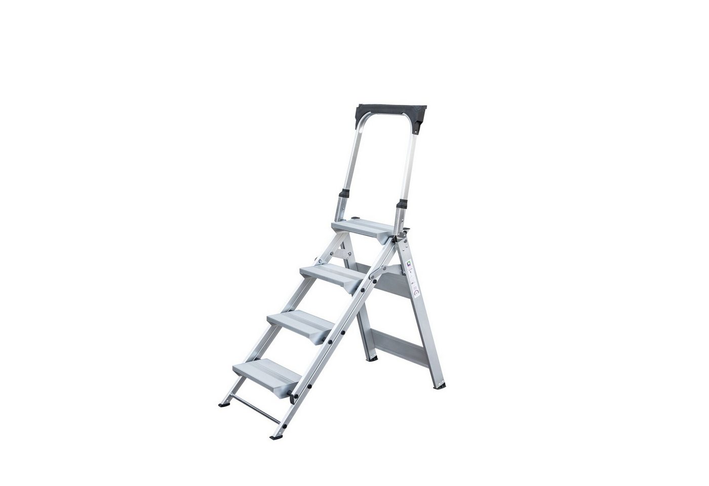 Munk Vielzweckleiter Klapptreppe 53104 Haltebügel 4 Stufen von Munk